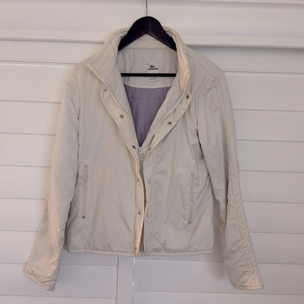 Vintage Lacoste light puffer jacket 38/ small